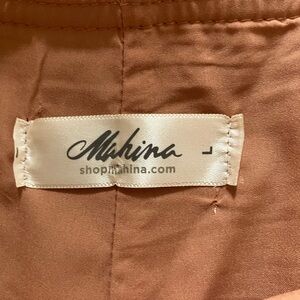 Mahina Copper Satin Blouse